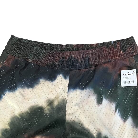 Frame Denim X Julia Star Jamois Tie Dye Sporty Basketball Shorts Size Medium - Picture 4 of 12